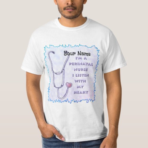 Heart Perinatal Nurse  t_shirt 