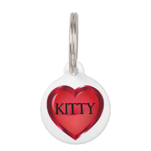 Heart Pet ID Tag