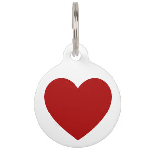 Heart Pet ID Tag