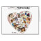 Heart Photo Collage Giant Wedding Anniversary