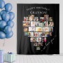 Heart Photo Collage Happy Birthday Personalized Tapestry