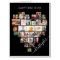 Heart Photo Collage Jumbo Personalized Birthday