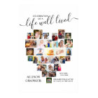 Heart Photo Collage Life Well Lived Custom Funeral