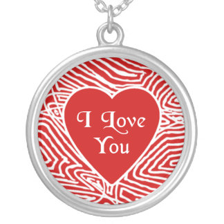 Heart Photo Frame Silver Plated Necklace