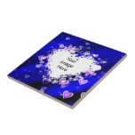 Heart Photo Template Tile at Zazzle