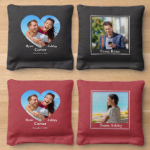 Heart Photo Wedding Teams Bride & Groom