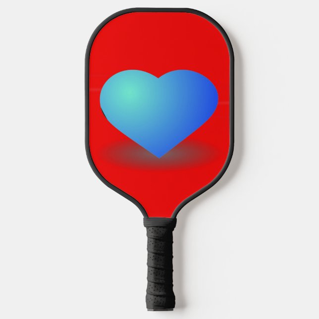 Heart Pickleball Paddle (Front)