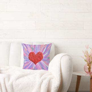 Heart pillow