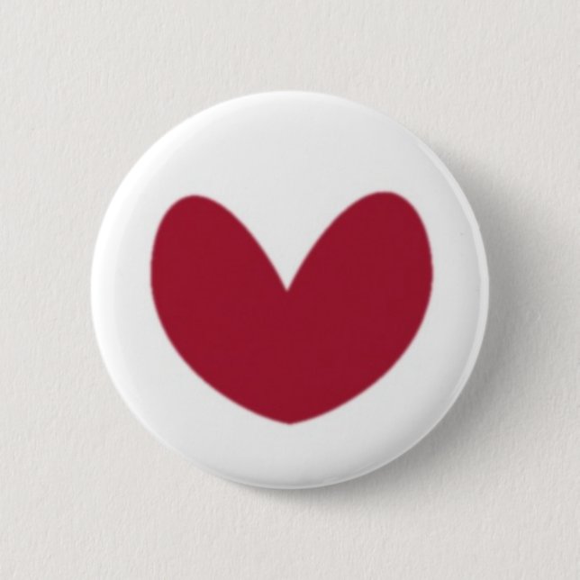 heart pinback button (Front)