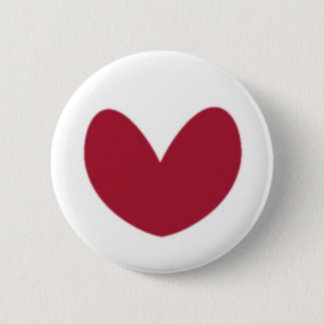 heart pinback button