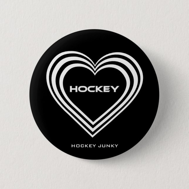 HEART PINBACK BUTTON (Front)