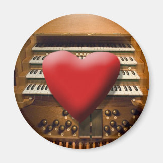 Heart pipe organs magnet