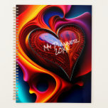 Heart Planner at Zazzle