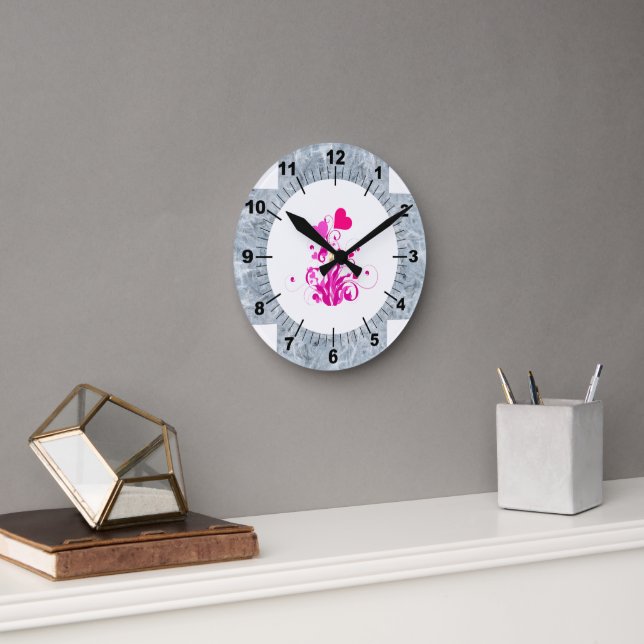 Heart plant clock (Office)