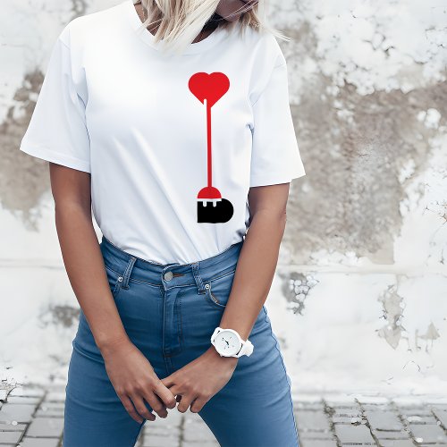 heart plug T_Shirt