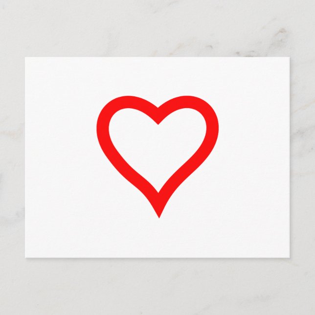 Heart Postcard (Front)