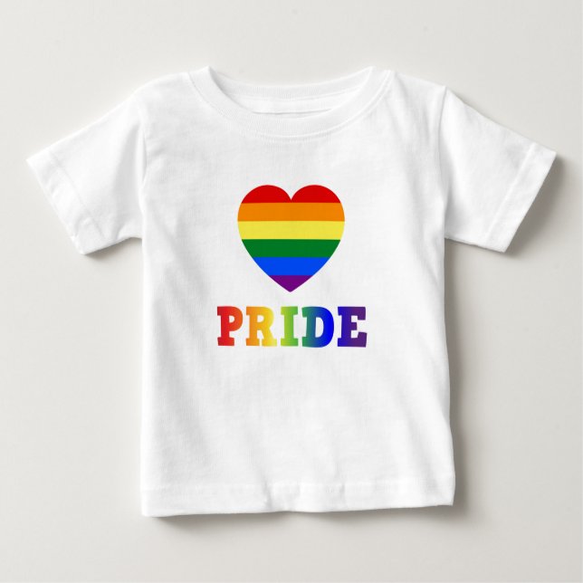 Heart Pride Baby T-Shirt (Front)