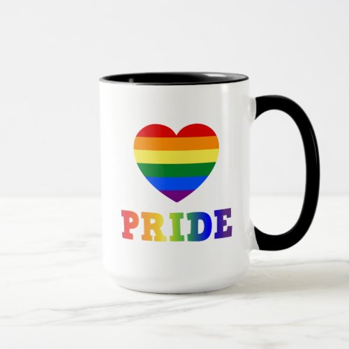 Heart Pride Mug