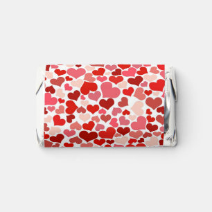 Heart Print Hershey's Miniatures