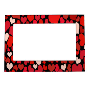 Heart Print Magnetic Frame