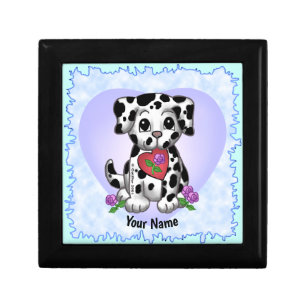 Heart Puppy Dog  Gift Box