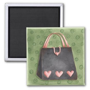 Heart Purse Magnet by marainey1 at Zazzle