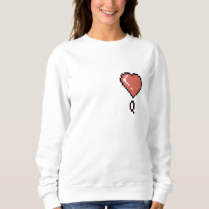Heart queen black outline sweatshirt