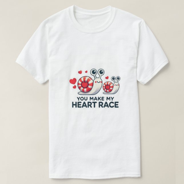 Heart Race T-Shirt (Design Front)