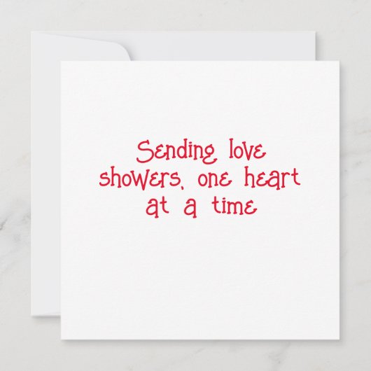 Heart Rain Cartoon (Back)