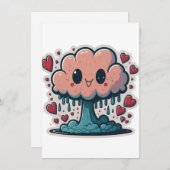 heart rain drop  (Front/Back)