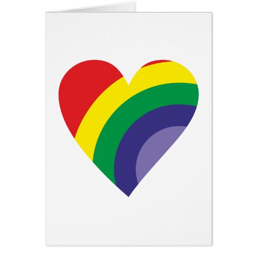 heart rainbow cards (Front)