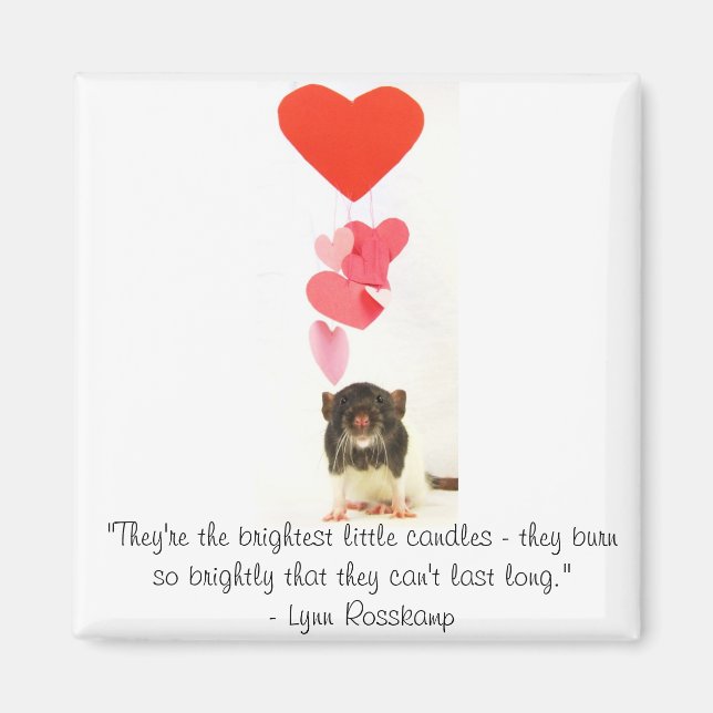 Heart Rat Magnet (Front)