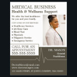 Heart Rate, General Practitioner, Nurse, Medical Flyer<br><div class="desc">Heart Rate,  General Practitioner,  Nurse,  Medical Advertising Flyers By The Business Card Store.</div>