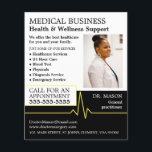 Heart Rate, General practitioner, Nurse, Medical  Flyer<br><div class="desc">Heart Rate,  General practitioner,  Nurse,  Medical Advertising Flyers By The Business Card Store.</div>