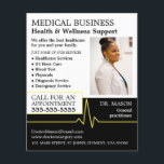 Heart Rate, General practitioner, Nurse, Medical  Flyer<br><div class="desc">Heart Rate,  General practitioner,  Nurse,  Medical Advertising Flyers By The Business Card Store.</div>
