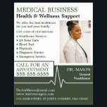Heart Rate, General Practitioner, Nurse, Medical Flyer<br><div class="desc">Heart Rate,  General Practitioner,  Nurse,  Medical Advertising Flyers By The Business Card Store.</div>
