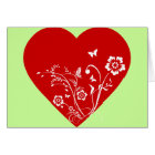Heart red girly design  i love red