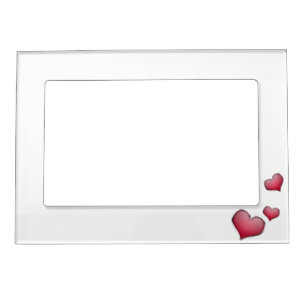 heart red magnetic frame