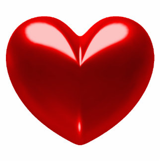 Heart - red statuette