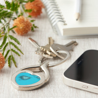 Heart Reef Nature Key Ring