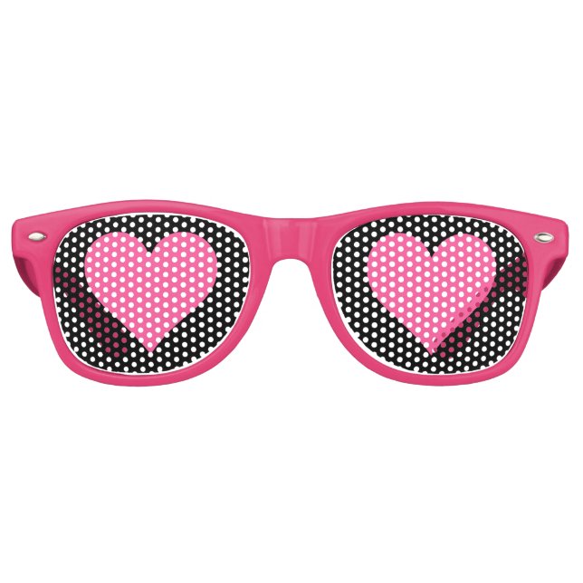 "Heart” Retro Sunglasses (Front)