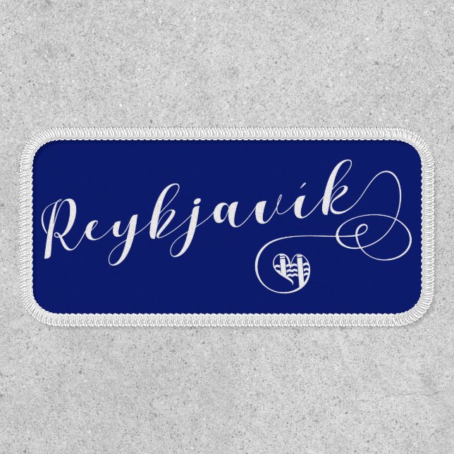 Heart Reykjavík, Icelandic Patch (Front)