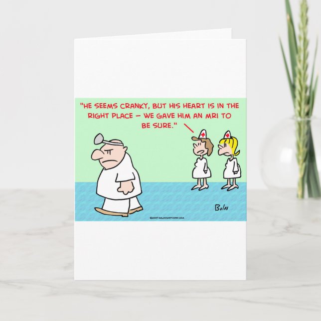 heart right place mri card (Front)