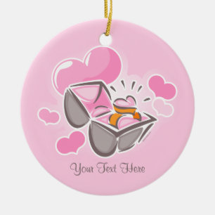 Heart Ring Personalized Ornament