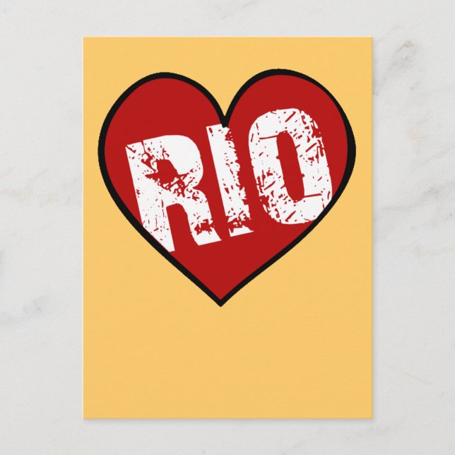 HEART RIO POSTCARD (Front)