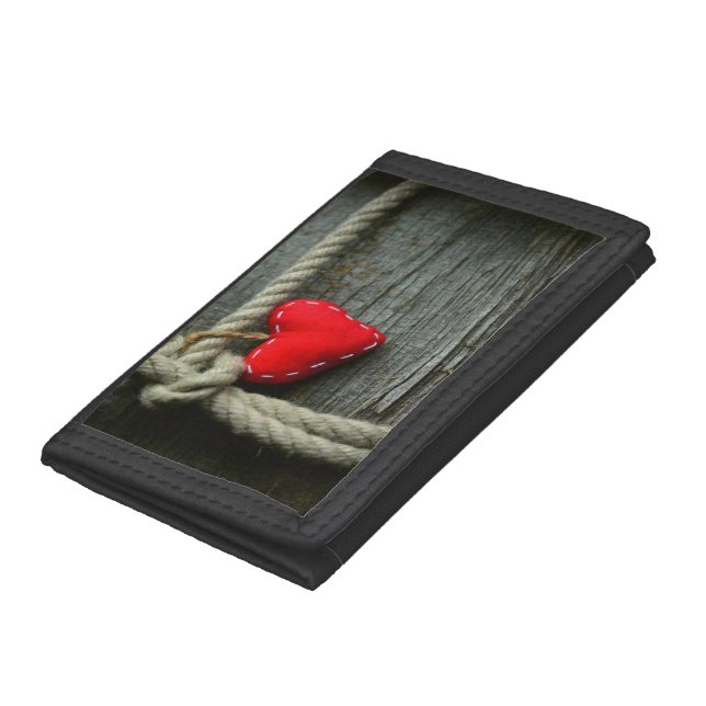 heart rope  trifold wallet (Bottom)
