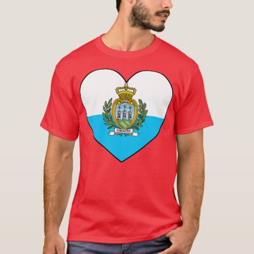 Heart San Marino T_Shirt