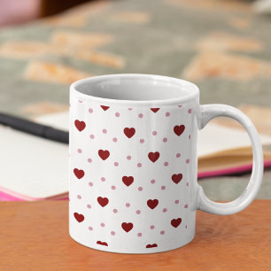 Heart Seamless Pattern Coffee Mug