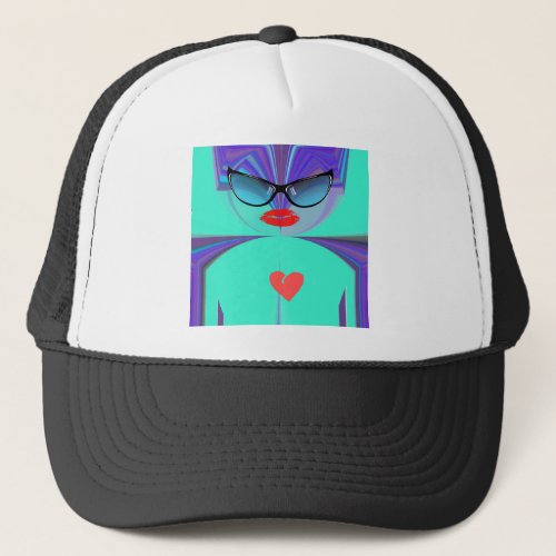Heart Selfie Trucker Hat