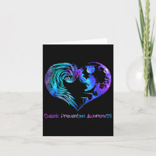 Heart Semicolon Suicide Prevention Awareness Week Card